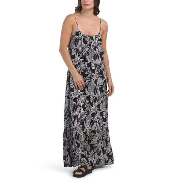 NWT Bleu Rod Beattie A Place In The Sun Rayon Cover Up Dress MEdium M - Picture 1 of 4